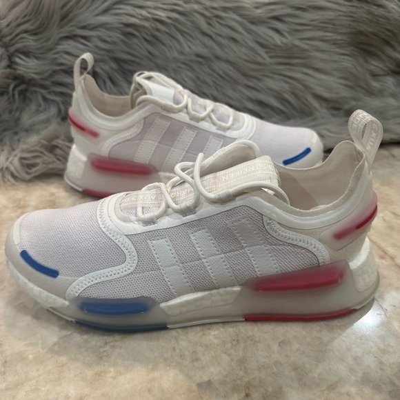 Adidas NMD_V3J 'Cloud White' - Picture 1 of 7